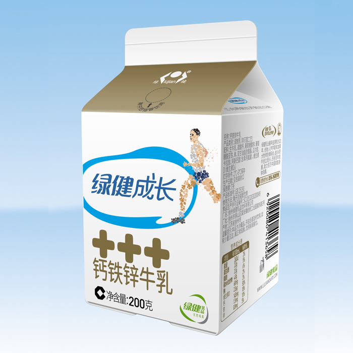 钙铁锌牛奶