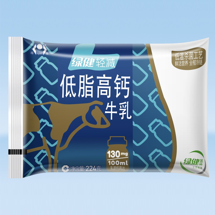 低脂高钙牛乳