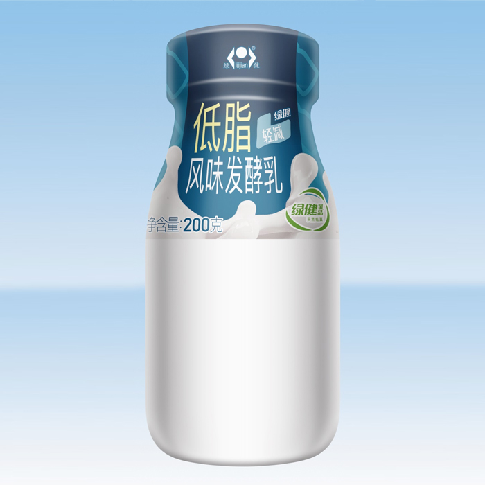 低脂风味酸牛奶