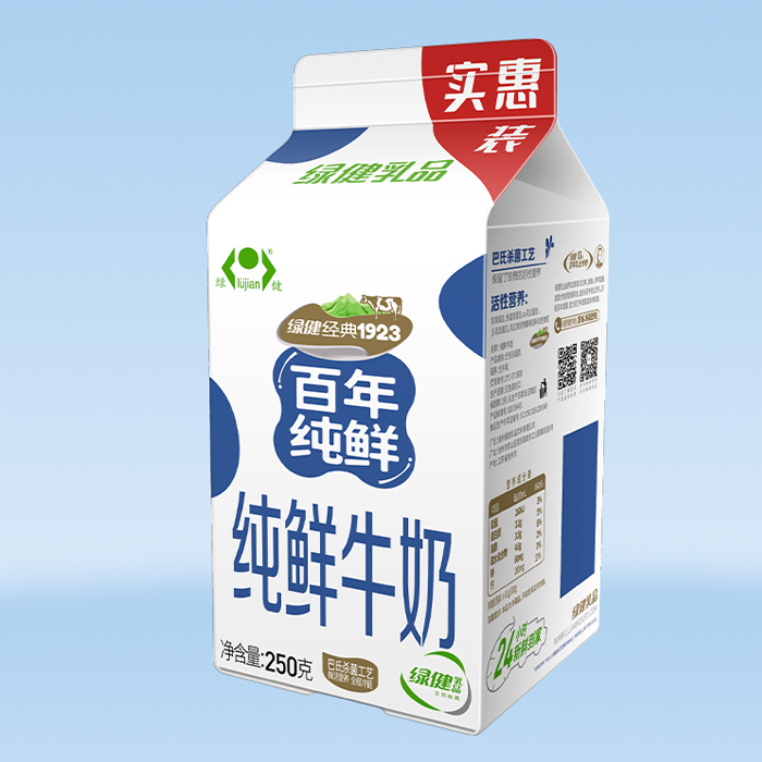 巴氏鲜牛奶实惠装