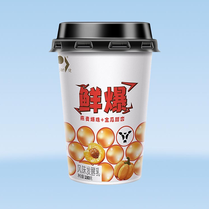 鲜爆 (茉莉花爆珠+青提风味酸牛奶)
