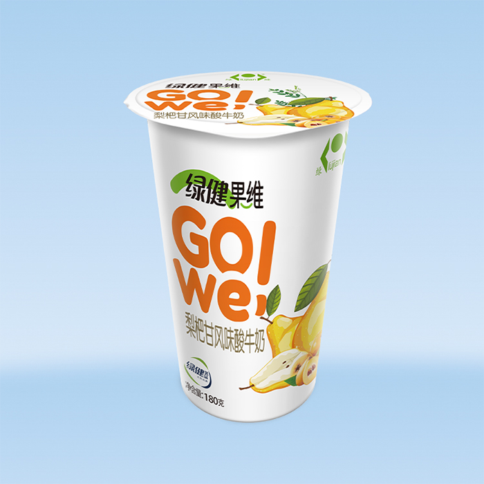 梨杷甘风味酸牛奶